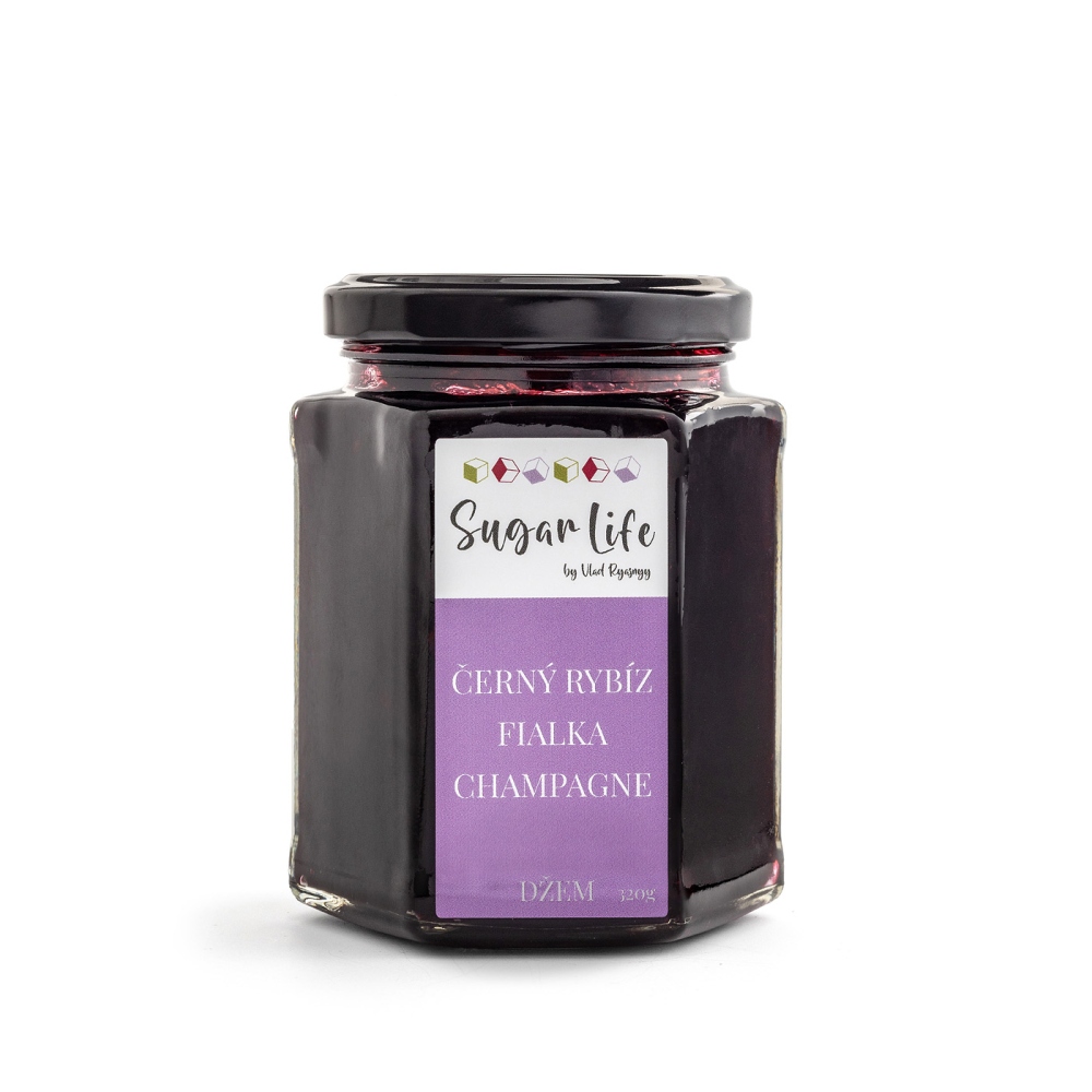 Černý rybíz – fialka – Marc de Champagne