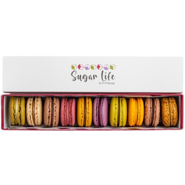 Makronková kazeta z 10 kusů