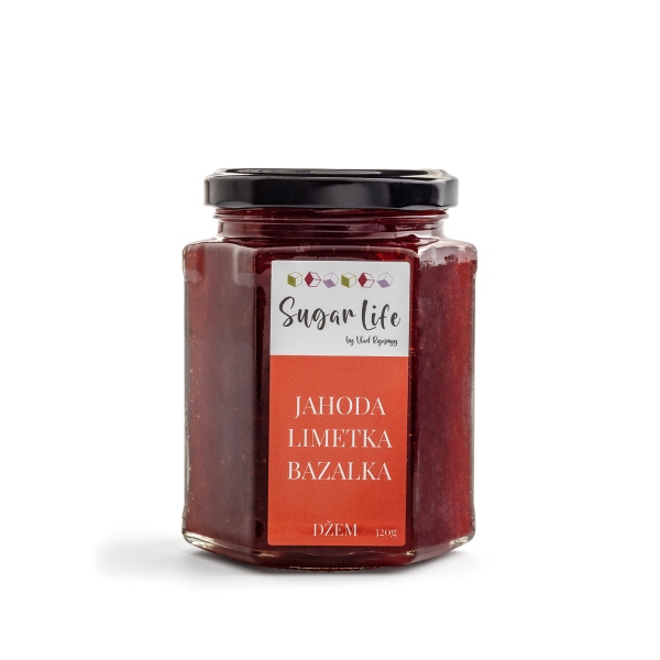 Jahoda – limetka – bazalka